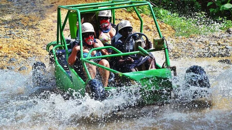Punta cana 6-in-1: Buggies/Ziplines/Horses/Culture - Taking to the trees on the zipline circuit