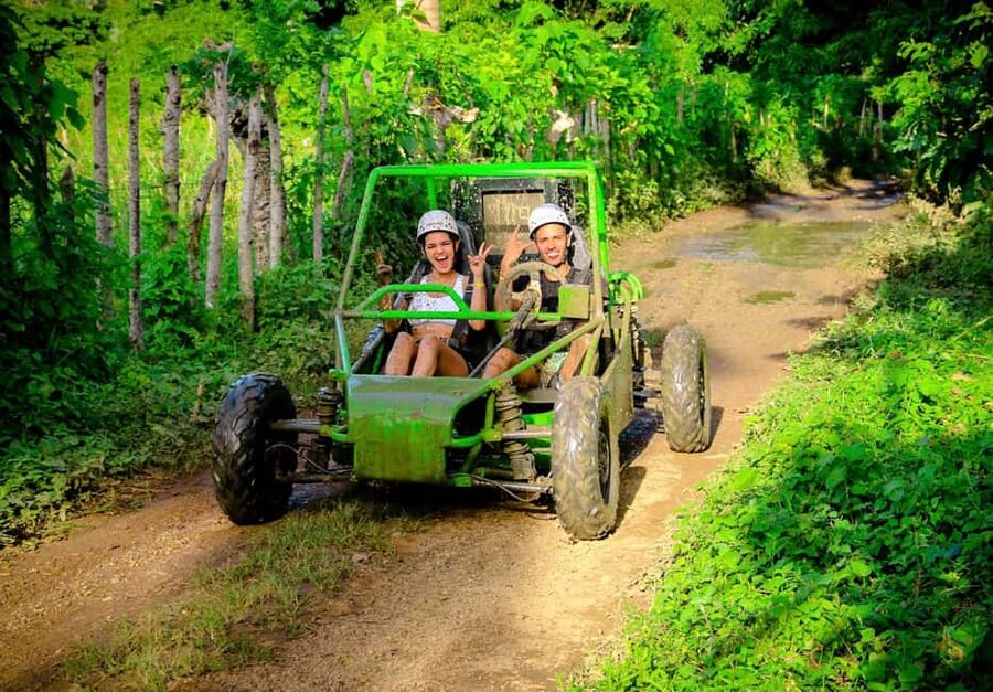 Punta Cana: Jungle Safari Zipline, Buggies and Horse Riding - Three adventures at one Dominican ranch