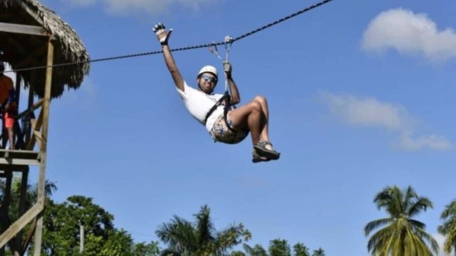 Punta Cana: Zip Line Adventure with Suspension Bridge - Key points at a glance