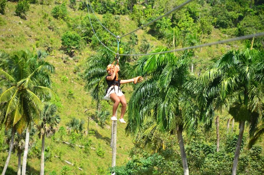 Punta Cana: Zip Line Adventure with Suspension Bridge - Eight lines, eight views