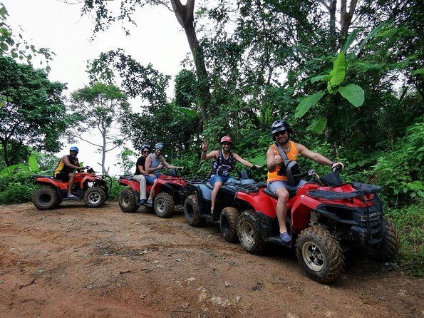 Rafting 5.5 km., Zipline, ATV 30 Min., Suvankhuha Temple. - The 30-minute ATV ride is a short add-on