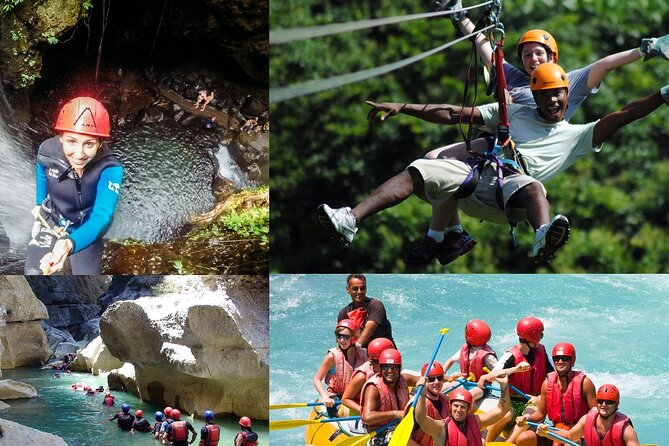 Rafting at Koprulu Canyon with Zipline Incl. Lunch f/Alanya - Rafting across two contrasting river sections
