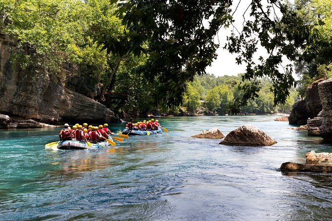 Rafting at Koprulu Canyon with Zipline Incl. Lunch f/Belek - The Roman bridge and the canyon setting