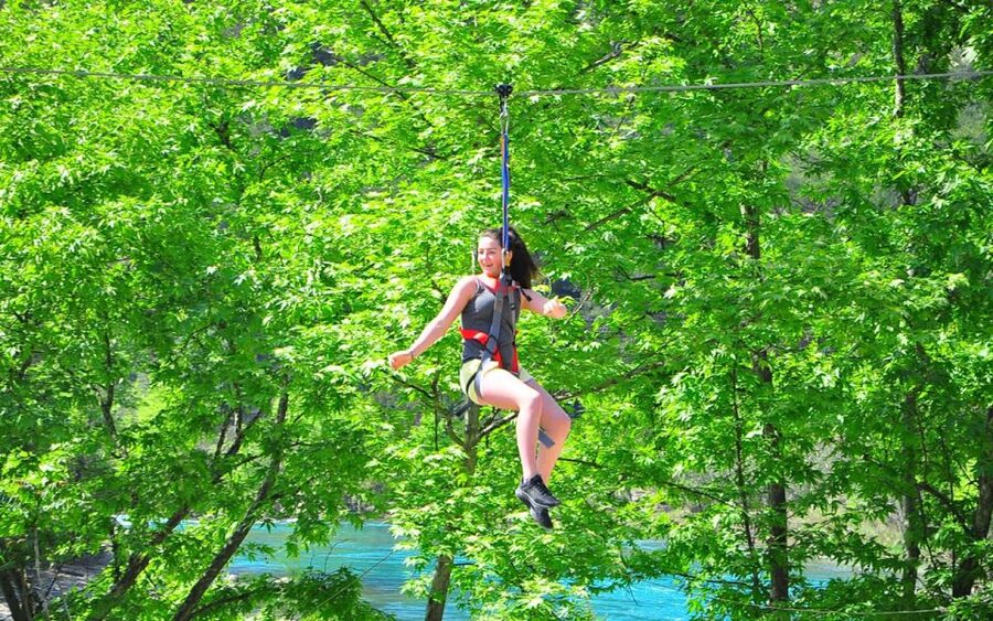 Rafting, Canyoning & Zipline, : 3-in-1 Adrenaline Tour - Safety briefing before the canyon