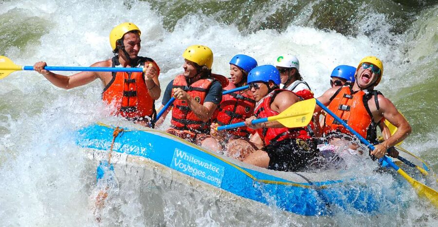 Rafting, Canyoning & Zipline, : 3-in-1 Adrenaline Tour - The ride from the coast takes about an hour