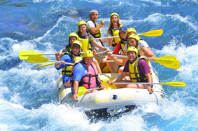 Rafting Combo Tour from Antalya: Zipline, Quad/Buggy w/Lunch - The 300 to 400 meter zipline