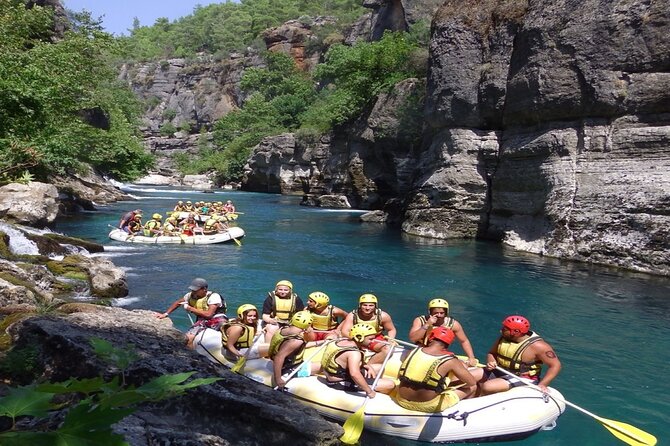 Rafting, Quad, Buggy and Zipline Combo from Alanya Side - Rafting 10 kilometers through the canyon