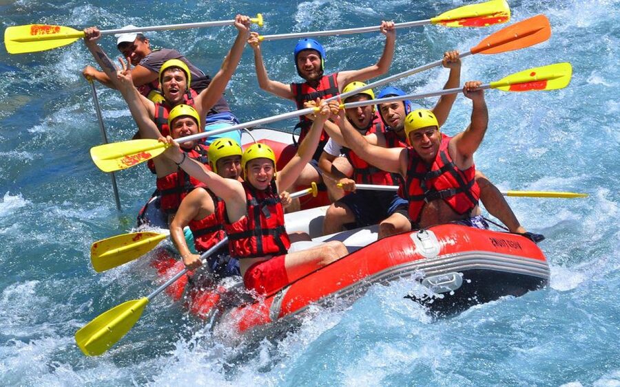 Rafting, Quad or Buggy Ride, Zipline, Jeep Tour Super Combo - Rafting is the strongest part of the day