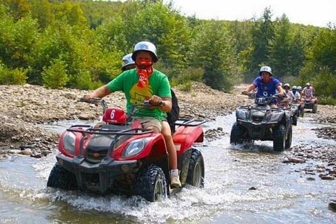 Rafting, Quad Safari, & Zipline Combo Experience with Lunch - From Antalya to Koprulu Canyon at 8:30 am