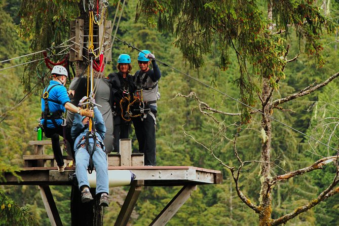 Rainforest Canopy & Zipline Adventure in Ketchikan, AK - Getting there from 131 Front Street