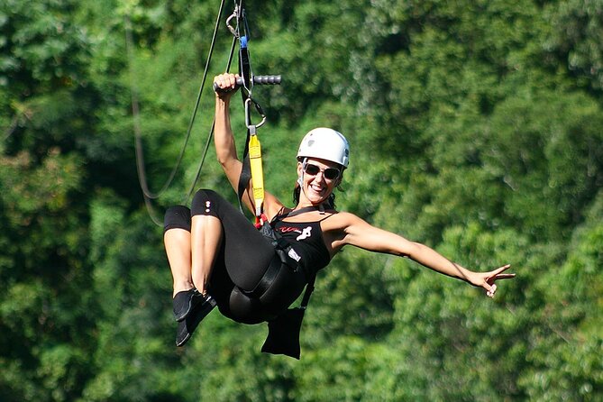 Rainforest Rush: St. Lucia Zip Line Adventure - Eight zip lines, 16 platforms, and one long run