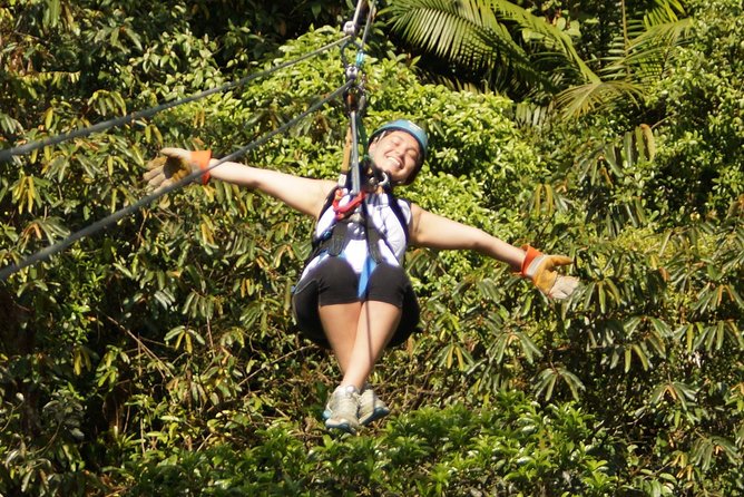 Rainforest Zip-Line Adventure – Braulio Carrillo, Costa Rica - The safety briefing and first four lines