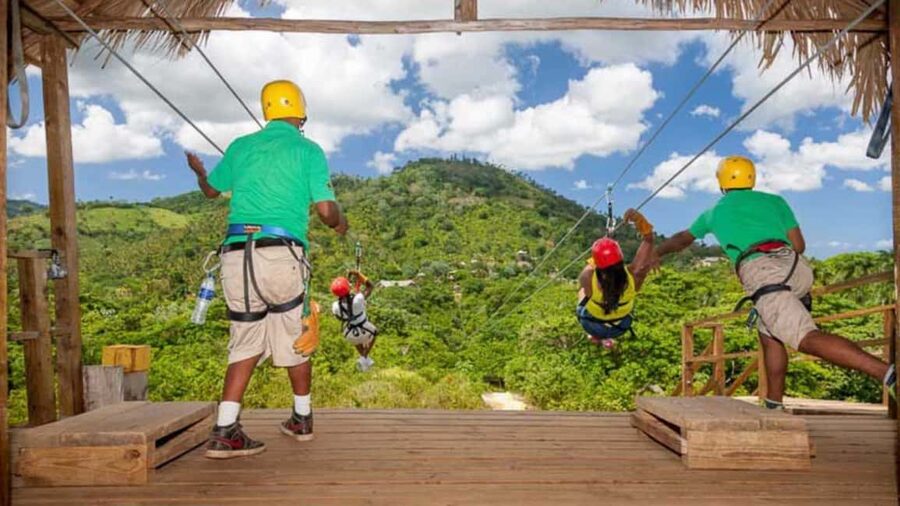 Rainforest Ziplining Adventure - The forest view is the reward