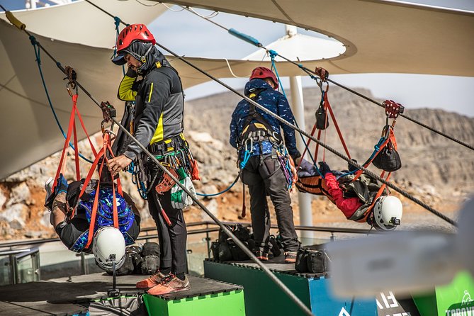 Ras Al Khaima's Jebel Jais Zipline (World's Longest) Tour - With Transfers - The 2.83-kilometer flight