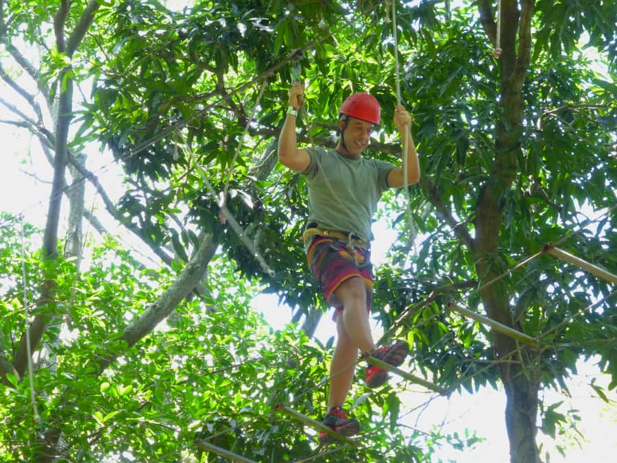 Rio de Janeiro: Zip Lining and Canopy Tree Tour - Catacumba Park gives you a quick taste of Rio’s wild side