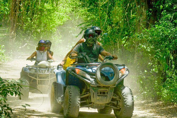 Riviera Maya Half Day Casa Jaguar Cenote, Zipline and ATV - Zip lines reaching 27 meters and 400 meters