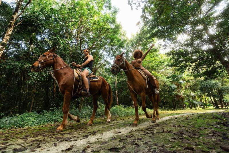 Riviera Maya: Horseback Ride, Zipline, and ATV Adventure - Safety comes before the Honda ATV ride