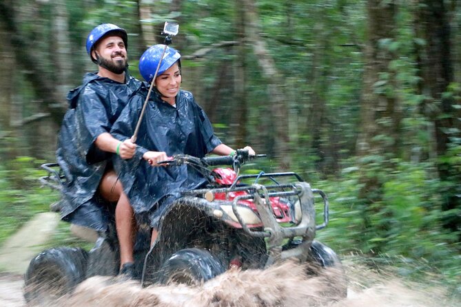 Riviera Maya Jungle Half-Day Tour: ATV, Ziplines, Cenote Swim, Rappel - Ziplines, including the long 1-kilometer run