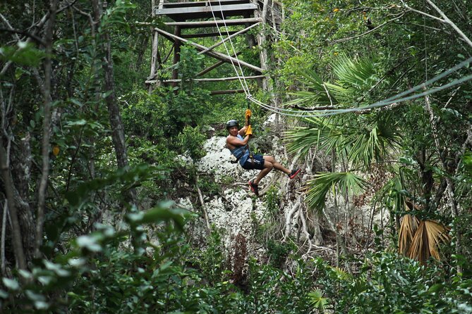 Riviera Maya Jungle Half-Day Tour: ATV, Ziplines, Cenote Swim, Rappel - Temazcal and the cultural finish