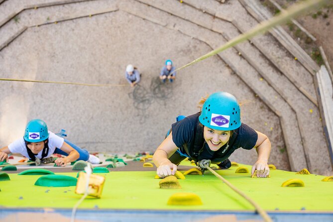 Rock Climb, Zipline and Mega Swing Experience - The three-person Mega Swing