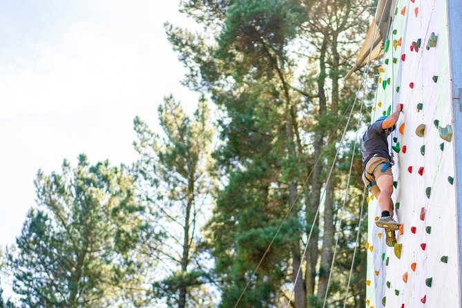 Rock Climb, Zipline and Mega Swing Experience - Who will get the most from this experience