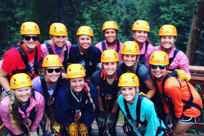 Rocky Mountain 4-Zipline Adventure on CO Longest and Fastest! - The wrist camera is a useful extra
