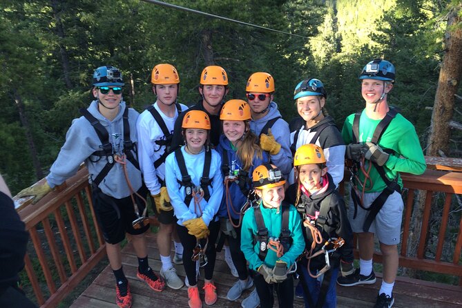Rocky Mountain 4-Zipline Adventure on CO Longest and Fastest! - Price and practical value at $129.59