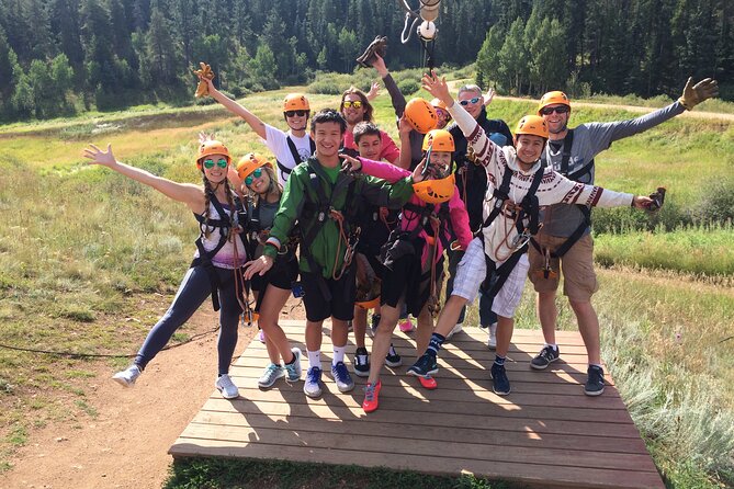 Rocky Mountain 4-Zipline Adventure on CO Longest and Fastest! - What happens before your first flight