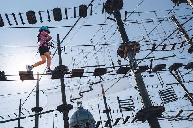 Sailing Aerial Adventure - The strongest part: challenge for both children and adults