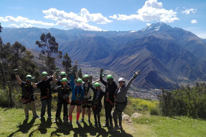 Sam's Zip Line in Sacred Valley - Flying above the Sacred Valley at Racchi