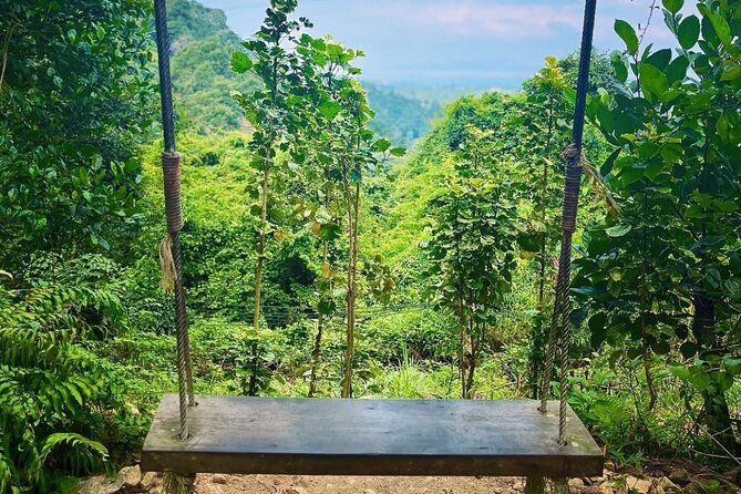 Samui Zipline FLY & Fun Tree Bridge Jungle Cafe & Waterfall - Pickup from four Samui areas