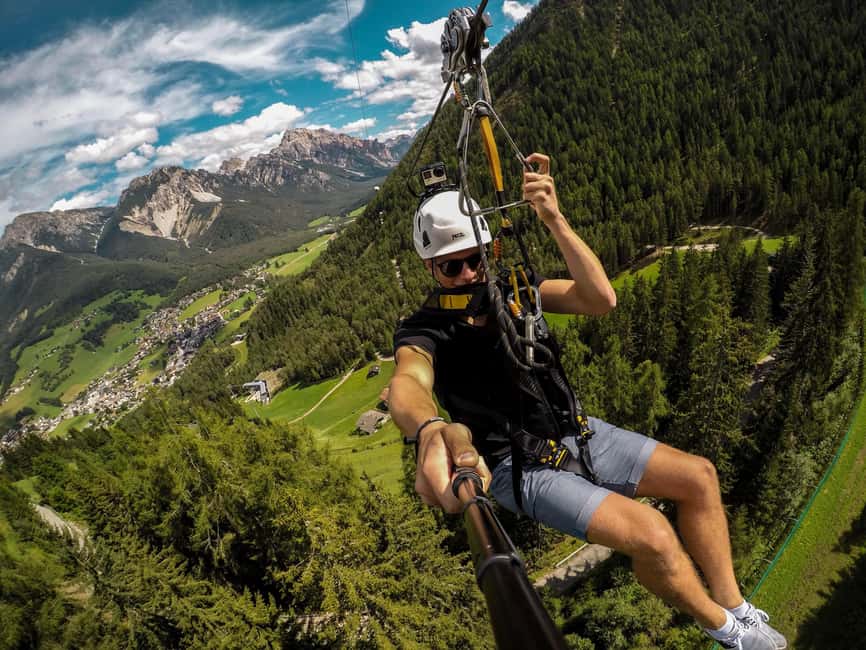 San Vigilio di Marebbe: Europe's Longest Zipline - Taking off from 1,600 meters in the Dolomites