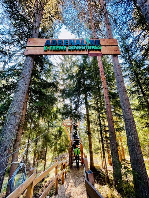 San Vigilio di Marebbe: Europe's Longest Zipline - Seven sections, nine platforms, one long descent