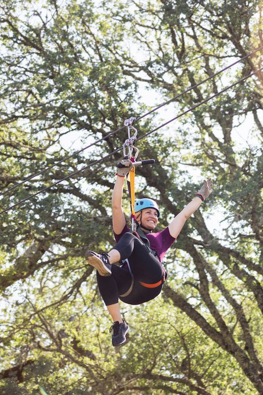 Santa Margarita: 6-Zipline Course Sunset Experience Ticket - Key Points