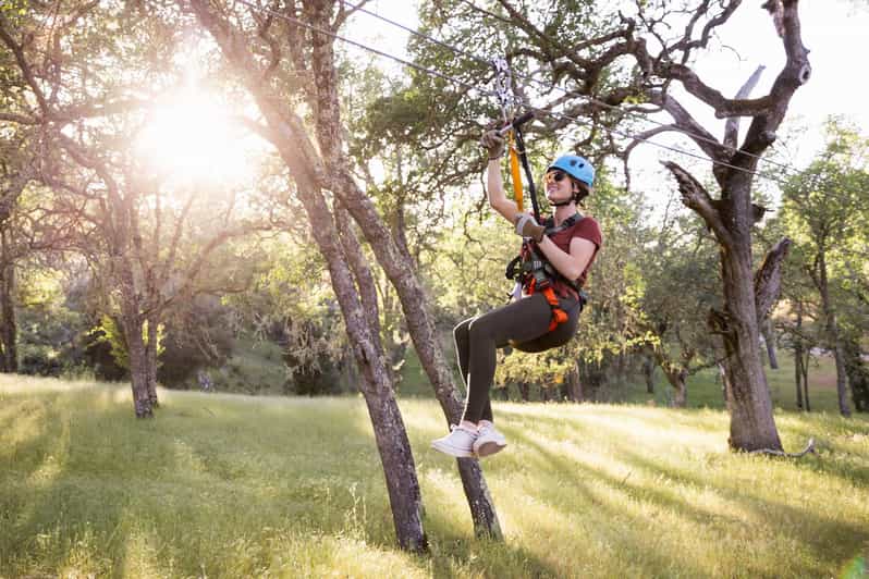 Santa Margarita: 6-Zipline Course Sunset Experience Ticket - A Sunset Ride Through Santa Margarita Vineyards