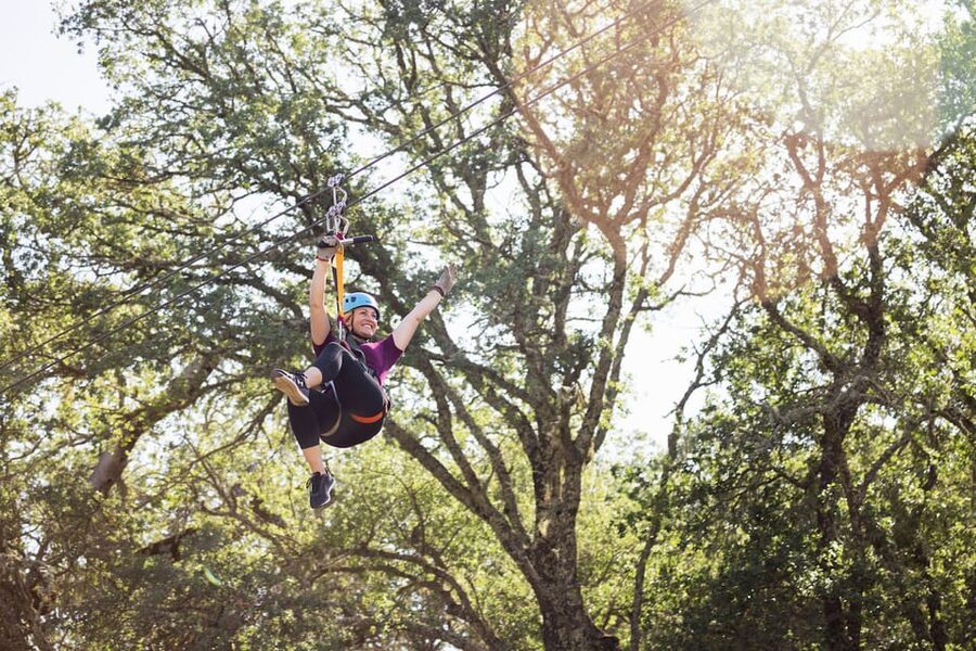 Santa Margarita: 6-Zipline Course Sunset Experience Ticket - Six Lines, Six Different Views
