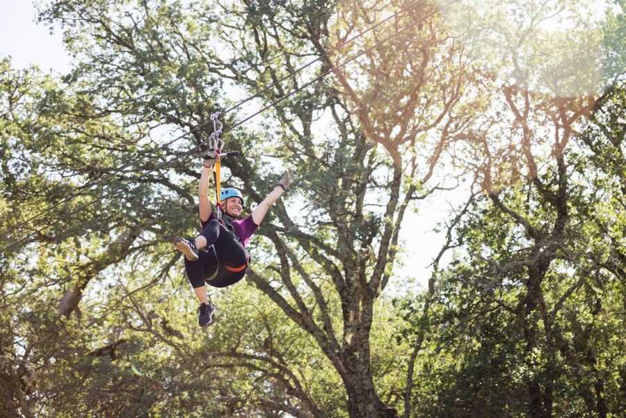 Santa Margarita: Zipline Adventure with 6 Different Ziplines - The 300-foot suspension bridge adds a different kind of thrill