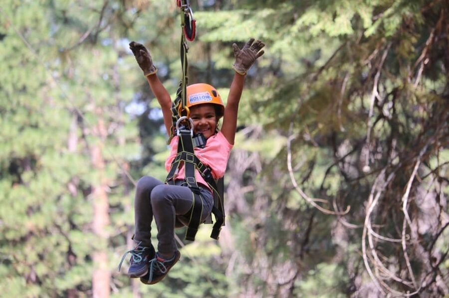 Sasquatch Hollow: Kids' Zipline Adventure - Patient guides make the difference