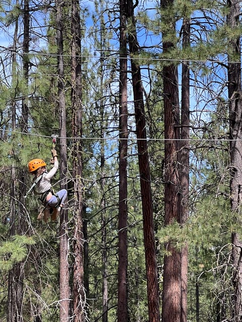 Sasquatch Hollow: Kids' Zipline Adventure - What $54 buys you