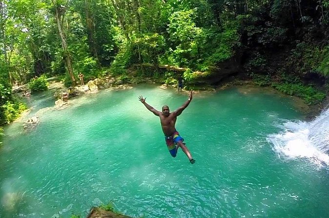 Secret Falls Blue Hole And zipline Adventure from Ocho Rios - What the $210 Price Covers