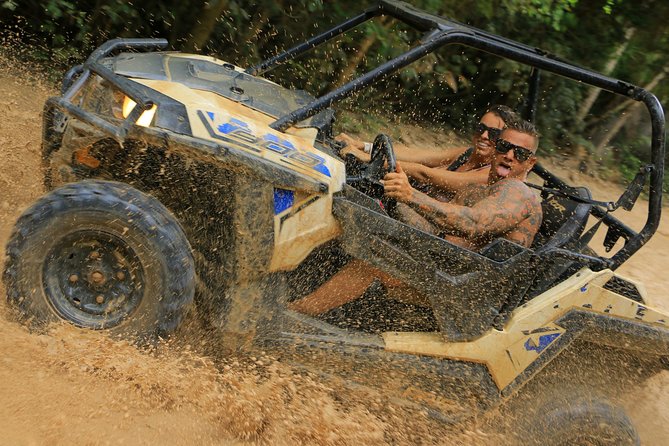 Selvatica Adventure Park ATV and Ziplines in Cancun and Riviera Maya - ATV or Polaris RZR on the Mud-Madness track