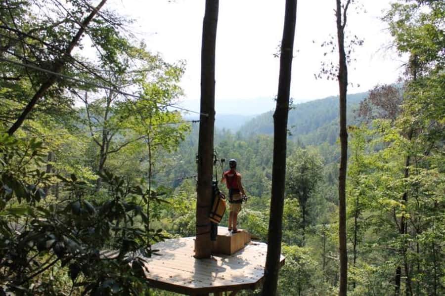 Sevierville: Waterfall Canopy Zip Lining in Smoky Mountains - Is the $98 price good value?