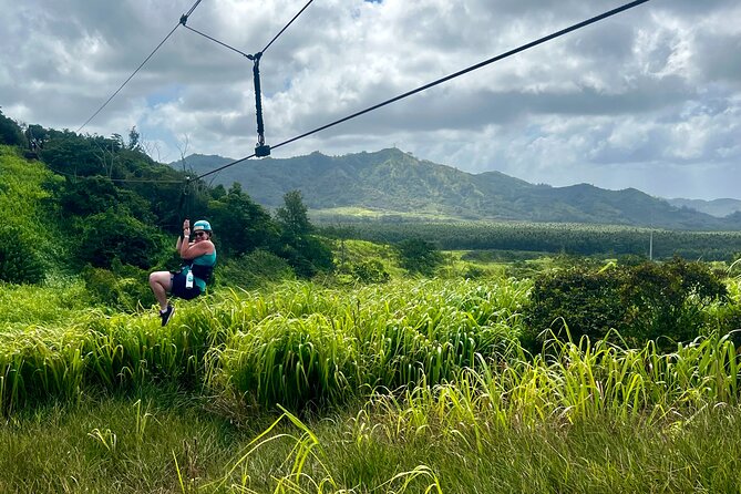 Shaka Zipline: 5 Line Zipline Tour (60 - 260 lbs) - Friendly instruction for first-time zipliners