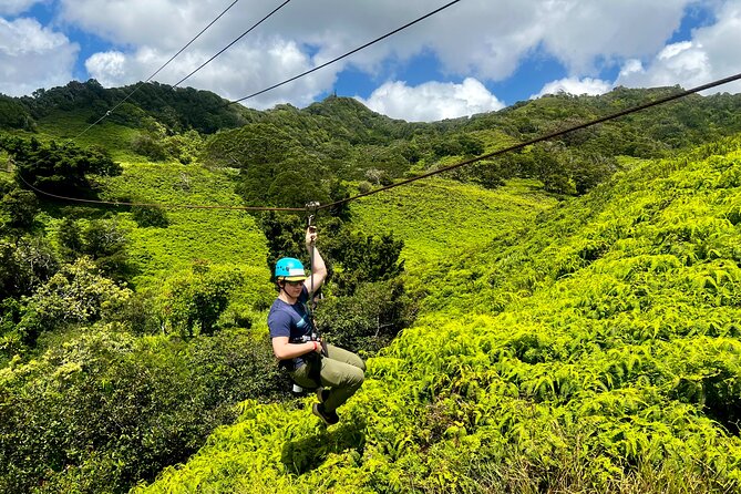 Shaka Zipline: 5 Line Zipline Tour (60 - 260 lbs) - How the value compares with a longer tour