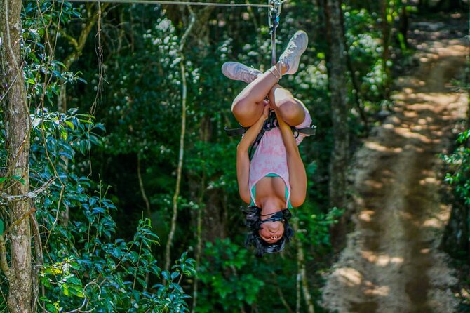 Shared ATV's and Zip Lines and Swimming in a Real Cenote. - From Cancun hotels to Cenote Kin-Ha