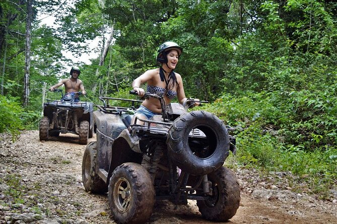 Shared ATV, Zipline, and Cenote Adventure from Playa del Carmen - What the shared ATV setup means