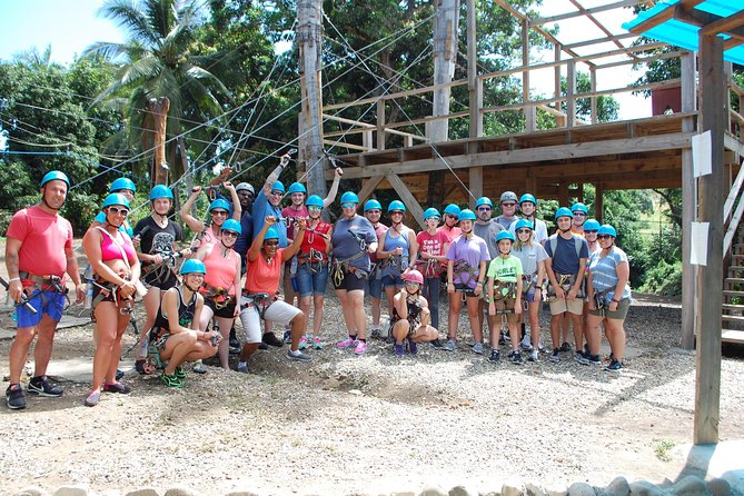 Shore Excursion: Zip Line Adventure - Getting fitted for the course