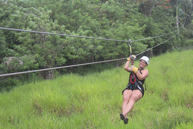 Short Excursion Ziplining & Waterfall, Taino Bay and Ambar cove. - The ride from Taino Bay or Ambar Cove