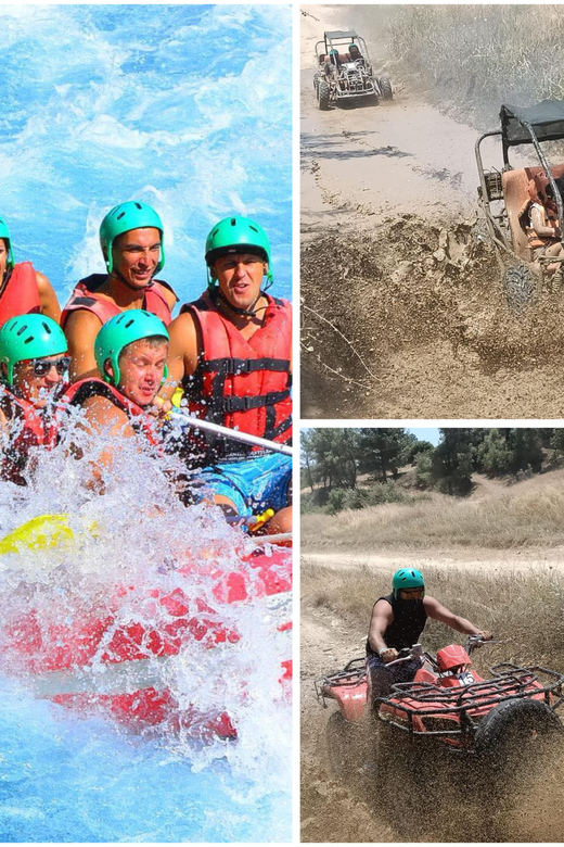 Side&Alanya:Rafting,Jeep,Quad/Buggy Safari/Zipline wLunch - What to pack for wet and muddy fun