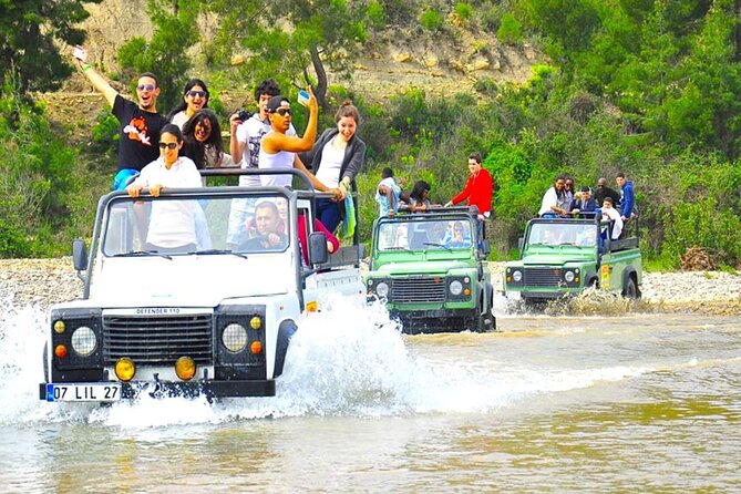 Side / Manavgat : Combo Rafting , Buggy & Jeep & Zipline(4 in 1) - A refreshing swim before the river action